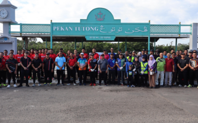 SECOND BATTALION OF THE ROYAL BRUNEI LAND FORCES JOINS INTEGRATED CLEANLINESS CAMPAIGN IN TUTONG TOWN 