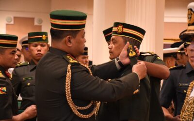 COMMANDER OF THE ROYAL BRUNEI LAND FORCES PROMOTED TO BRIGADIER GENERAL