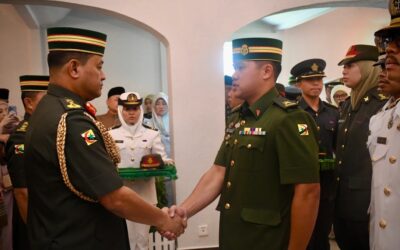 75 RBLF OFFICERS PROMOTED