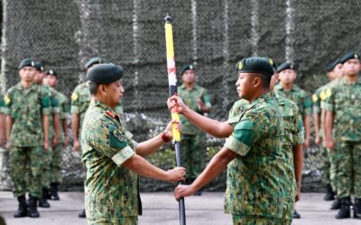 EXERCISE MALBRU SETIA 17/2025 AND MERTAK BERSATU 15/2025 FLAG HANDOVER CEREMONY