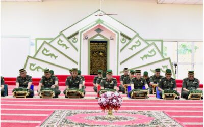 KHATAM AL-QUR’AN CEREMONY IN CONJUNCTION WITH HIS MAJESTY THE SULTAN AND YANG DI-PERTUAN OF BRUNEI DARUSSALAM’S 79TH BIRTHDAY