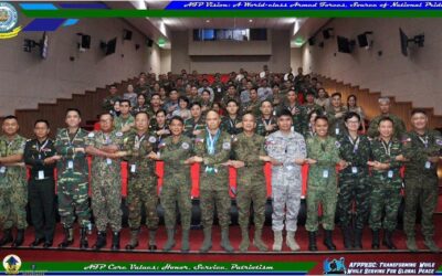 RBLF OFFICER PARTICIPATED IN THE ASEAN PEACEKEEPING STAFF EXERCISE 3