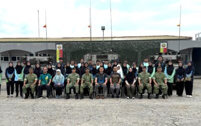 AWANG SEMAUN SECONDARY SCHOOL MADE A VISIT TO ARMOURED RECONAISSANCE SQUADRON, ROYAL BRUNEI LAND FORCES