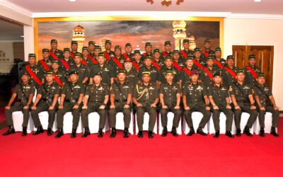 LETTERS OF CREDENCE, SERGEANT MAJOR INSIGNIA PRESENTATION AND PROMOTION CEREMONY FOR RBLF WARRANT OFFICERS