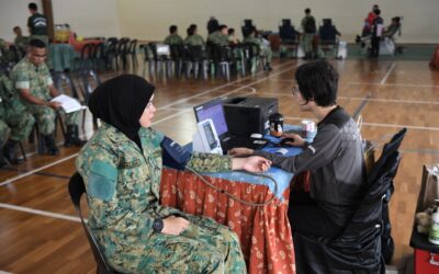 BLOOD DONATION DRIVE IN CONJUNCTION WITH RBAF 65th ANNIVERSARY