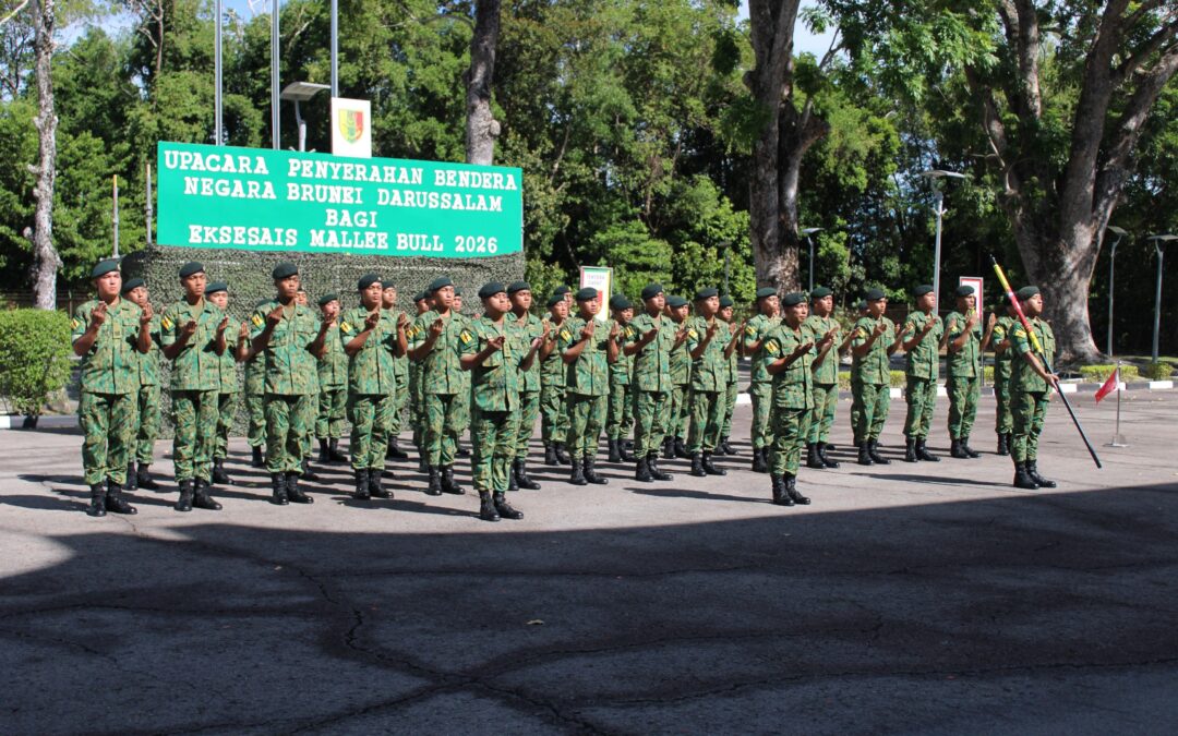 EXERCISE MALLEE BULL 2026 FLAG HANDOVER CEREMONY