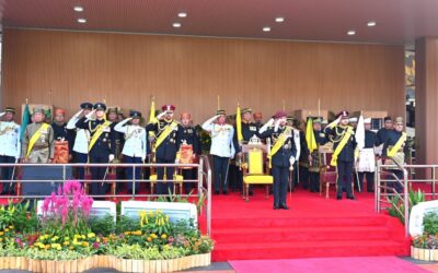RBLF PARTAKES IN THE GRAND PARADE FOR HIS MAJESTY THE SULTAN AND YANG DI-PERTUAN OF BRUNEI DARUSSALAM’S 80TH BIRTHDAY CELEBRATION