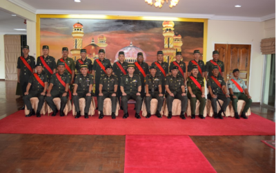 PROMOTION CEREMONY FOR SENIOR NON-COMMISSIONED OFFICERS OF COMBAT SERVICE SUPPORT ROYAL BRUNEI LAND FORCE