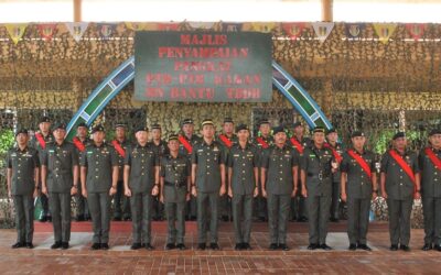 PROMOTION CEREMONY FOR SENIOR NON-COMMISSIONED OFFICERS OF SUPPORT BATTALION ROYAL BRUNEI LAND FORCE