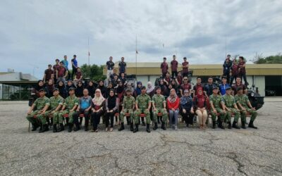 INSTITUTE OF BRUNEI TECHNICAL EDUCATION SULTAN BOLKIAH CAMPUS MADE A VISIT TO ARMOURED RECONNAISSANCE SQUADRON, SUPPORT BATTALION ROYAL BRUNEI LAND FORCE