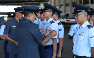 COMMANDER OF ROYAL BRUNEI LAND FORCE WORKING VISITS TO SUPPORT BATTALION ROYAL BRUNEI LAND FORCE AND COMBAT SERVICE SUPPORT ROYAL BRUNEI LAND FORCE