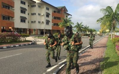 PERLAWANAN BRAVO III CHALLENGE KOMPENI B BATALION KETIGA TENTERA DARAT DIRAJA BRUNEI