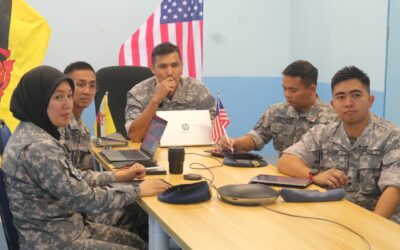 COMMANDING OFFICER OF SECOND BATTALION ROYAL BRUNEI LAND FORCE HANDOVER CEREMONY