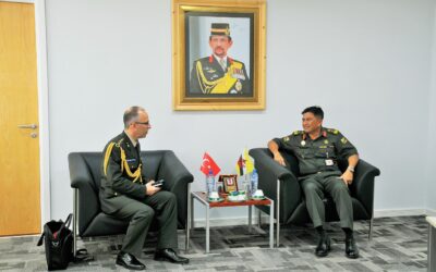KUNJUNGAN PENGENALAN DARIPADA ATASE PERTAHANAN REPUBLIK TURKI