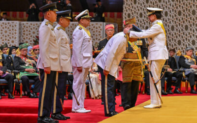 PROMOTION CEREMONY FOR SENIOR NON-COMMISSIONED OFFICERS OF ROYAL BRUNEI LAND FORCE