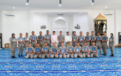 ROYAL BRUNEI LAND FORCE OFFICER WINS FIRST PLACE FOR THE ROYAL BRUNEI ARMED FORCES ESSAY WRITING COMPETITION 2020/2021