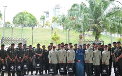 LAWATAN KE BIRO KAWALAN NARKOTIK BAGI BATALION BANTU TENTERA DARAT DIRAJA BRUNEI