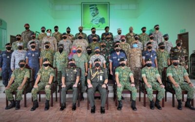 12th COMMAND AND STAFF COURSE VISITS ROYAL BRUNEI LAND FORCE