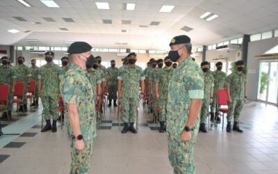 LEADERSHIP TALK BY LAND FORCE SERGEANT MAJOR