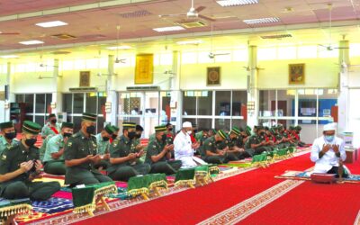 THANKSGIVING CEREMONY IN CONJUNCTION WITH THE ANNIVERSARY OF LAND ENGINEERING COMBAT SERVICE SUPPORT ROYAL BRUNEI LAND FORCE FOR THE YEAR 2022