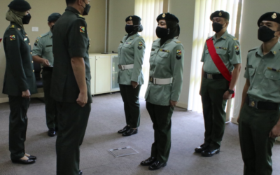 PROMOTION CEREMONY FOR JUNIOR NON-COMMISSIONED OFFICERS OF DENTAL SERVICES ROYAL BRUNEI LAND FORCE