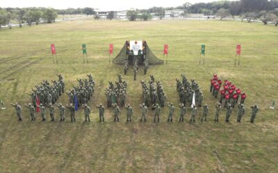 THE CLOSING CEREMONY OF THE BATTALION SKILLS AT ARMS MEET 2022 OF THE SECOND BATTALION ROYAL BRUNEI LAND FORCE