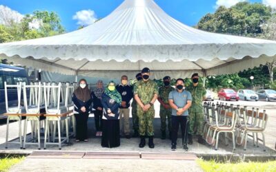 THIRD BATTALION ROYAL BRUNEI LAND FORCE CONTRIBUTES TO CHARITY PROJECT FOR RURAL AREAS IN BELAIT DISTRICT