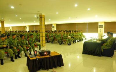 SESI PERJUMPAAN PEMERINTAH TENTERA DARAT DIRAJA BRUNEI BERSAMA PTB-PTB KANAN TENTERA DARAT DIRAJA BRUNEI