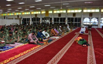 ROYAL BRUNEI LAND FORCE HOLDS HARI RAYA AIDILFITRI PRAYERS 1443 HIJRAH