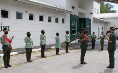 PROMOTION AND GENERAL SERVICE MEDAL CEREMONY FOR DENTAL SERVICES ROYAL BRUNEI LAND FORCE PERSONNEL