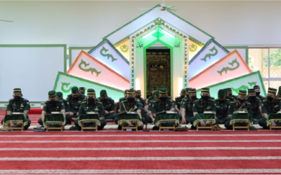 ROYAL BRUNEI LAND FORCE HELD THE OPENING OF TADARUS AL-QURAN CEREMONY IN CONJUNCTION WITH THE ROYAL BRUNEI ARMED FORCE 61ST ANNIVERSARY