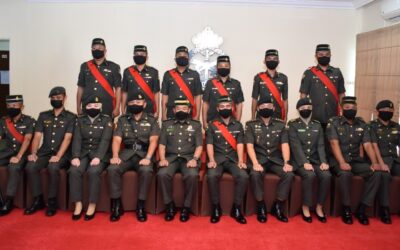 PROMOTION CEREMONY FOR SENIOR NON-COMMISSIONED OFFICERS OF ROYAL BRUNEI LAND FORCE HEADQUARTERS AND HEADQUARTERS COMPANY ROYAL BRUNEI LAND FORCE