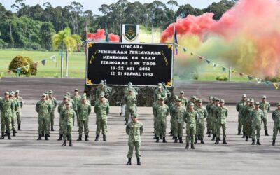 OPENING CEREMONY OF THE BATTALION SKILLS AT ARMS MEET (BNSAAM) OF THE THIRD BATTALION ROYAL BRUNEI LAND FORCE