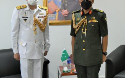 COMMANDER OF ROYAL BRUNEI LAND FORCE RECEIVES INTRODUCTORY CALL FROM PAKISTAN DEFENCE ATTACHÉ ACCREDITED TO BRUNEI DARUSSALAM