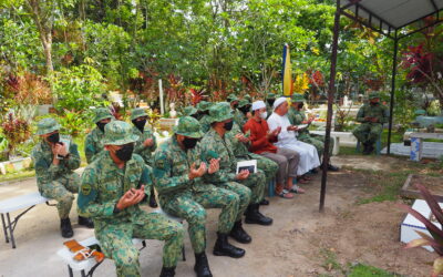 DENTAL SERVICES ROYAL BRUNEI LAND FORCE CONDUCTS CEMETERY CLEANING CAMPAIGN AND TAHLIL IN CONJUNCTION WITH ITS GOLDEN JUBILEE CELEBRATION