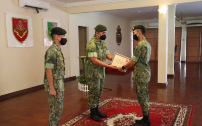 CLOSING CEREMONY FOR PROGRAM INTERVENSI KAUNSELING MANDATORI (PIKM) FIRST BATTALION ROYAL BRUNEI LAND FORCE