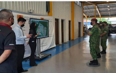 WORKING VISIT BY COMMANDER ROYAL BRUNEI LAND FORCE TO VEHICLE MAINTENANCE CENTRE ROYAL BRUNEI TECHNICAL SERVICES