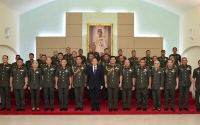PROMOTION FOR ROYAL BRUNEI LAND FORCE OFFICERS