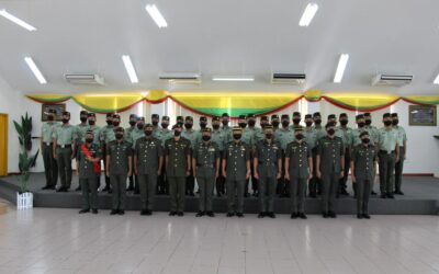 PROMOTION CEREMONY FOR THIRD BATTALION ROYAL BRUNEI LAND FORCE PERSONNEL