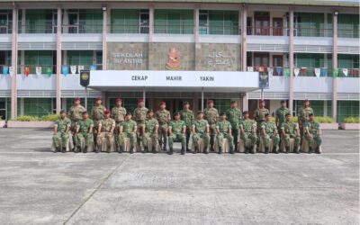 CLOSING CEREMONY OF PATROL LEADER COMBAT COURSE SESSION 2021