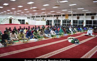 ROYAL BRUNEI LAND FORCE HOLDS HARI RAYA AIDILADHA TAKBIR 1443 HIJRAH