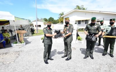 ROYAL BRUNEI LAND FORCE HELD HARI RAYA AIDILADHA KORBAN CEREMONY 1443 HIJRAH