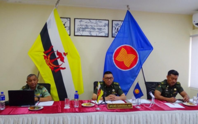 ROYAL BRUNEI LAND FORCE ATTENDS THE 30th AARM TCM VIRTUALLY