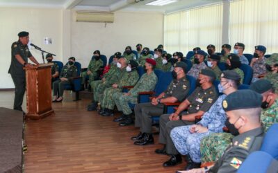 THE 12TH BRUNEI SINGAPORE DEFENCE SCHOLARS DEVELOPMENT PROGRAMME STUDY VISIT TO THE SCHOOL OF INFANTRY ROYAL BRUNEI LAND FORCE