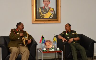 KUNJUNGAN PENGENALAN DARIPADA PENASIHAT PERTAHANAN AFRIKA SELATAN KE MARKAS TDDB