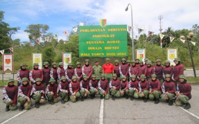 ROYAL BRUNEI LAND FORCE ORIENTEERING COMPETITION 2022/2023