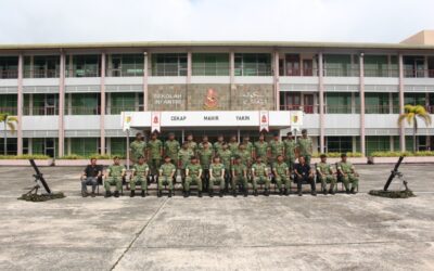 CLOSING CEREMONY OF MORTAR OFFICER COURSE, SECOND IN COMMNAD MORTAR COURSE, MORTAR FIRE CONTROLLER COURSE AND COMMAND POST OPERATOR COURSE