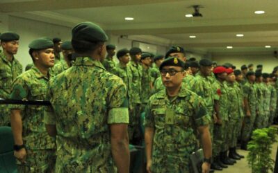 OPENING CEREMONY OF SELF-DEFENCE COMBAT COURSE ROYAL GUARDS REGIMENT ROYAL BRUNEI LAND FORCE