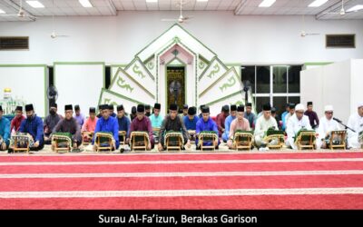ROYAL BRUNEI LAND FORCE HELD THE CLOSING CEREMONY OF THE DIKIR MAULUD IN CONJUNCTION WITH THE MAULIDUR RASUL CELEBRATION 1444 HIJRAH
