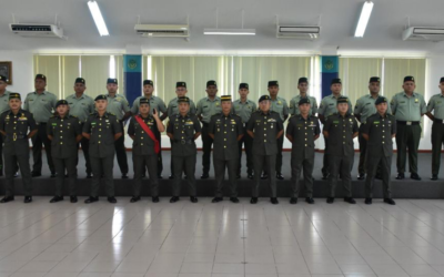 PROMOTION CEREMONIES FOR PERSONNEL OF THIRD BATTALION ROYAL BRUNEI LAND FORCE